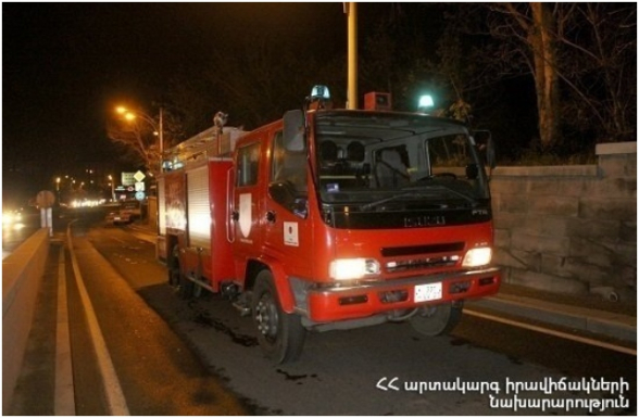 Երևան քաղաքի Ավանի 6-րդ փողոցում ավտոմեքենա է այրվել